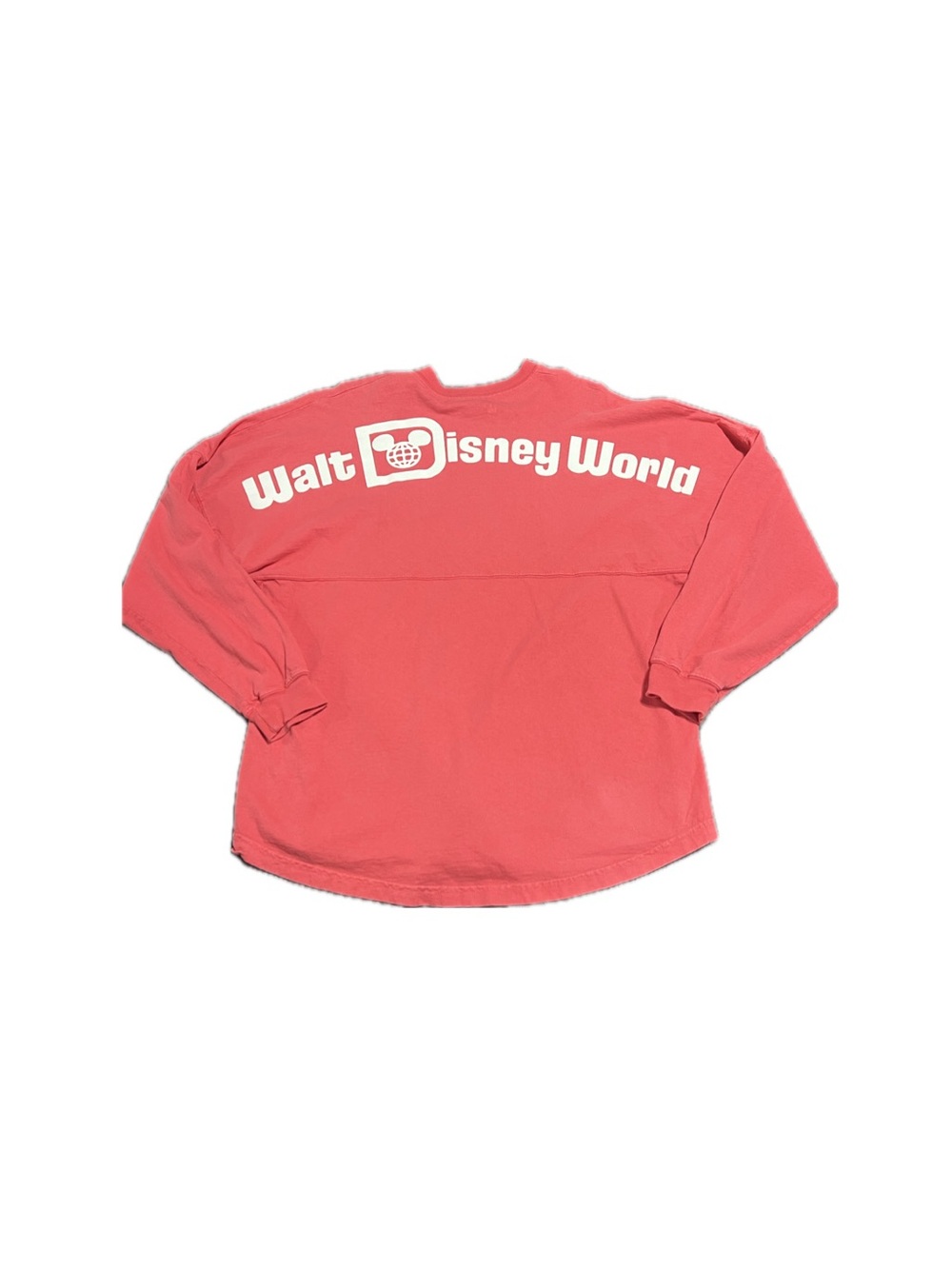 Disney Coral Walt Disney World Long Sleeve Tee